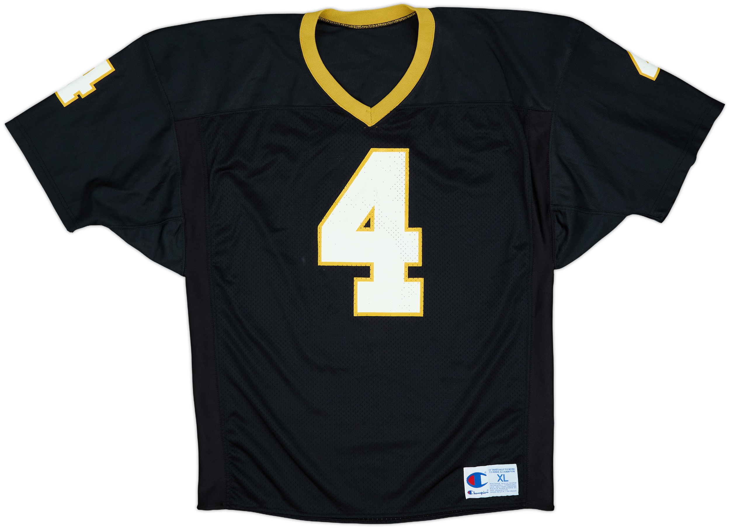 1990 Purdue Boilermakers #4 Home Jersey