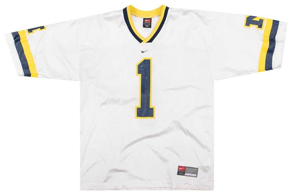 2000-04 Michigan Wolverines #1 Jersey (Away)