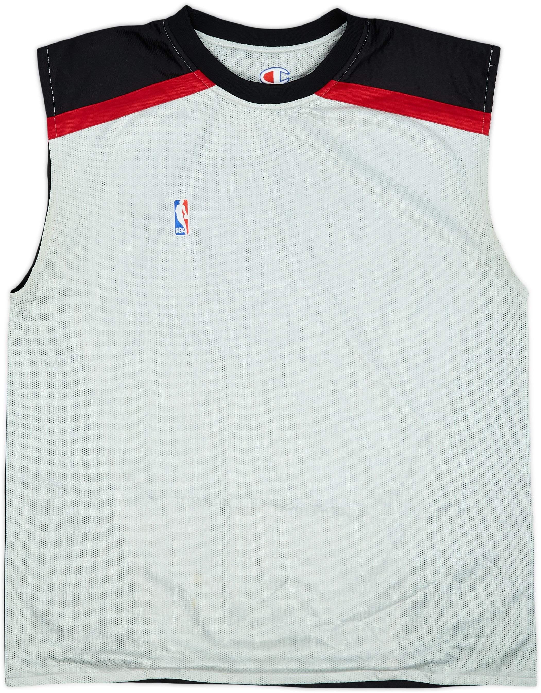 2000s Reversible Template Training Jersey - White