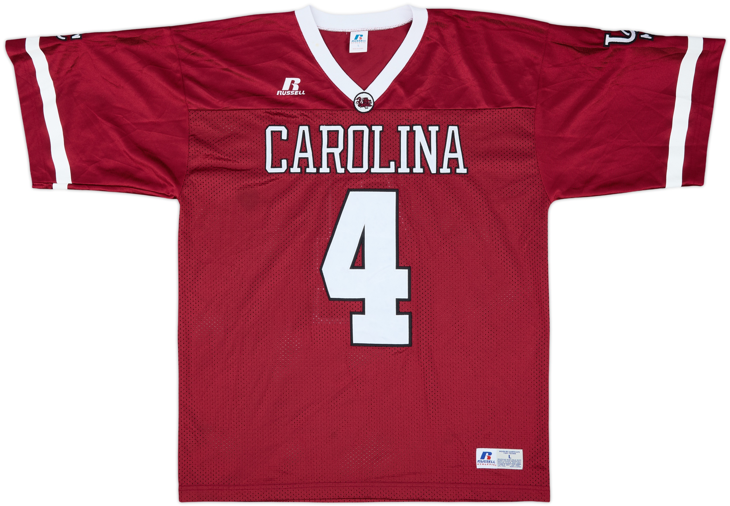 2004 South Carolina Gamecocks #4 Home Jersey