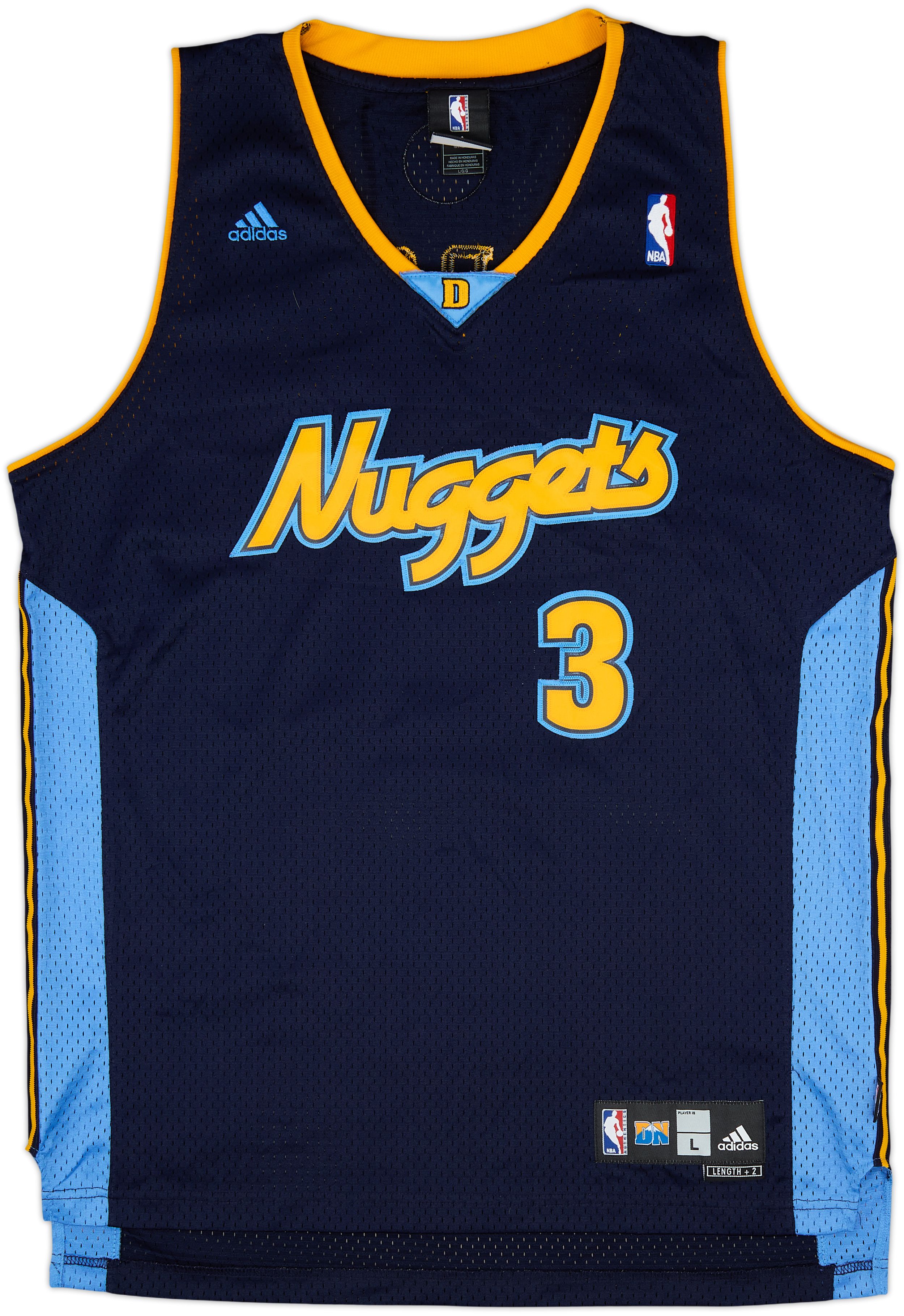 2006-08 Denver Nuggets Iverson #3 Alternate Jersey - Black