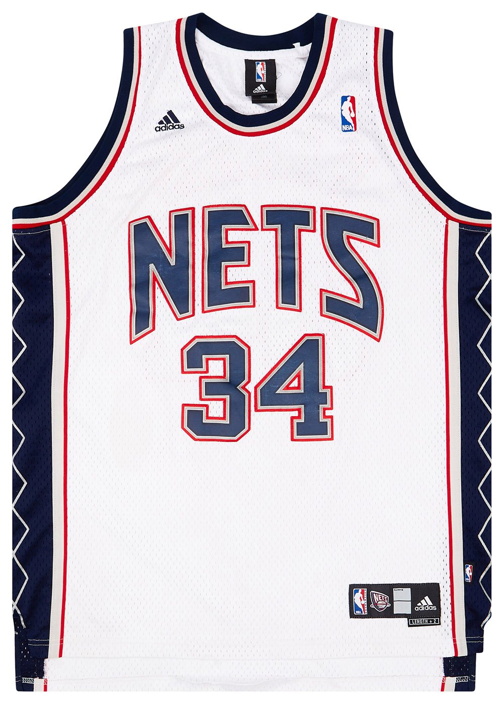 2008-10 New Jersey Nets Harris #34 Home Jersey (Very Good)