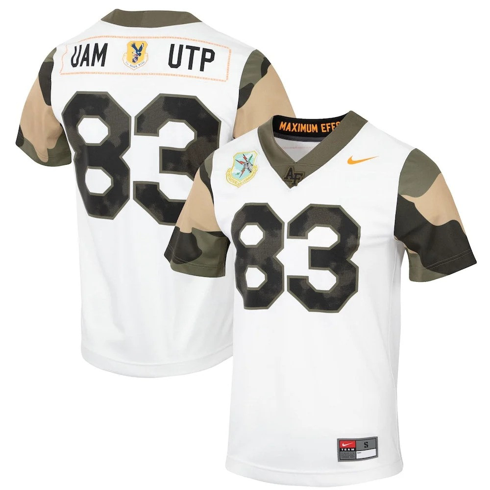Air Force Falcons #83 Special Game Limited Jersey - White