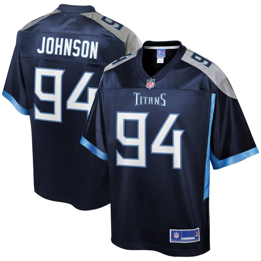 Austin Johnson Tennessee Titans Team Navy Limited Jersey