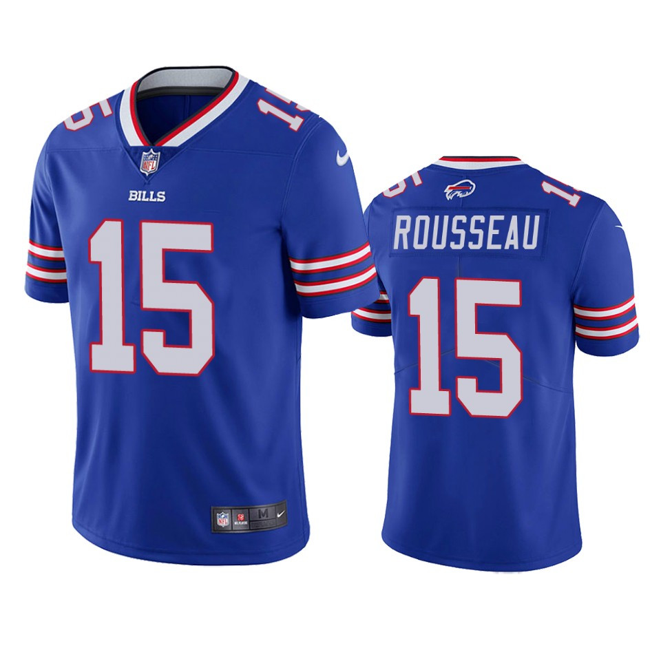 Bills Gregory Rousseau 2021 Draft Royal Limited Jersey