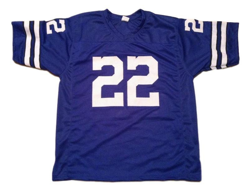 Bob Hayes 22 Custom Unsigned Blue Limited Jersey