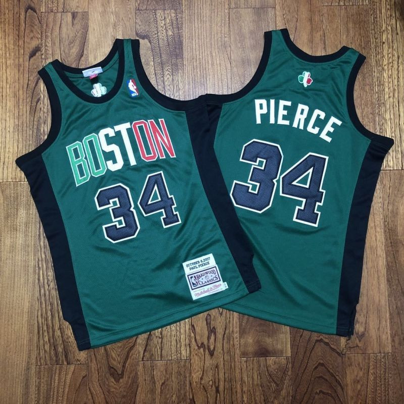 Boston Celtics Paul Pierce 34 NBA Classic Edition Teal Swingman Jersey - Men / Women / Youth