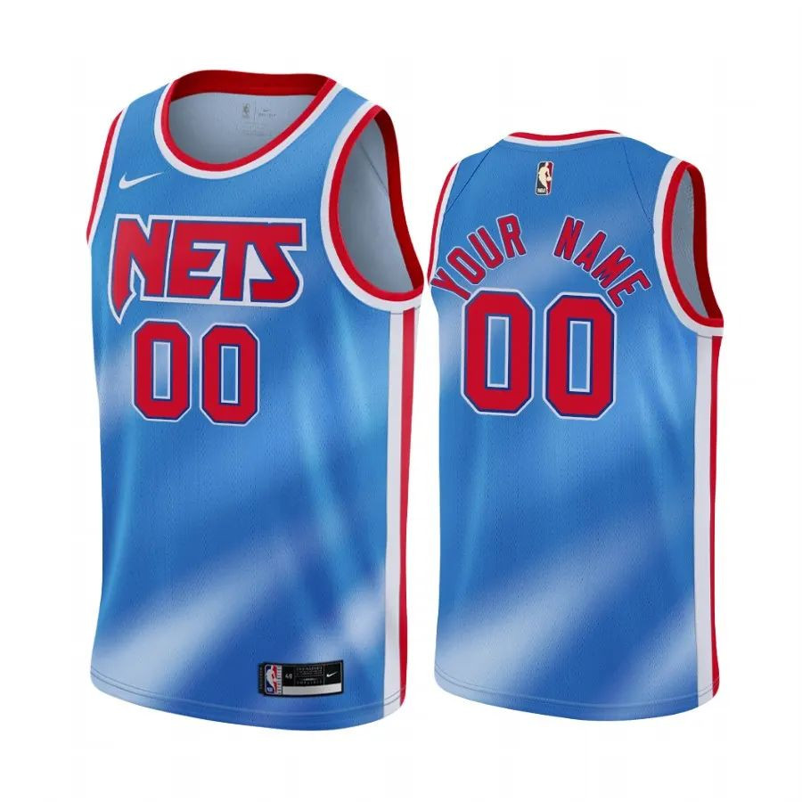 Brooklyn Nets Blue 2020/21 New Uniform Custom Swingman Jersey - Classic Edition