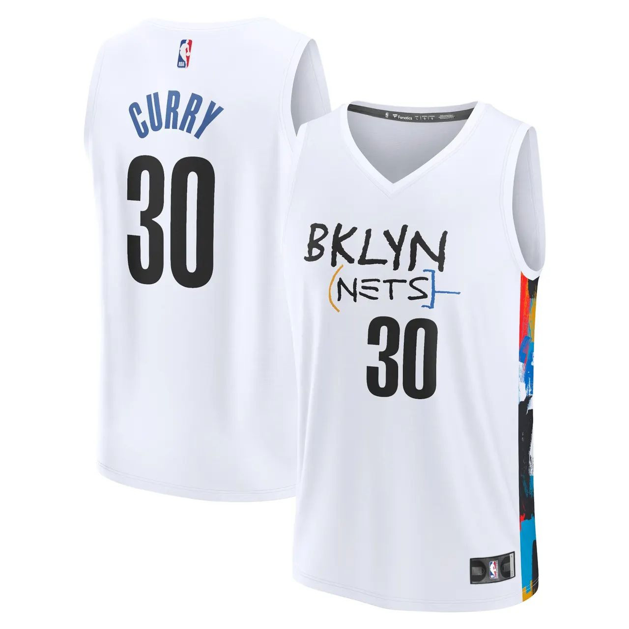 Brooklyn Nets Seth Curry Anthracite Trade Swingman Jersey - Icon Edition