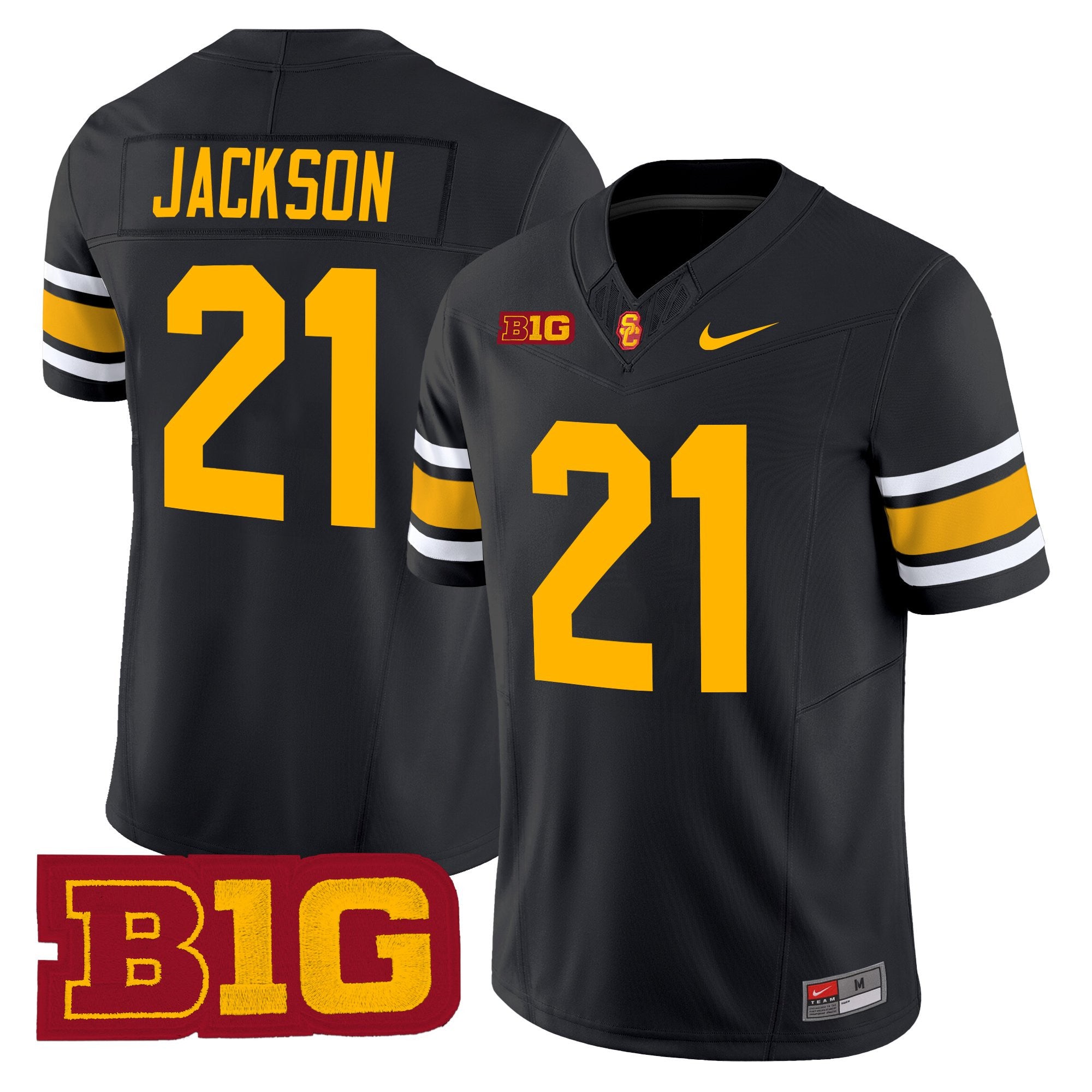 Bryan Jackson USC Trojans Throwback Jersey Stitched - Black