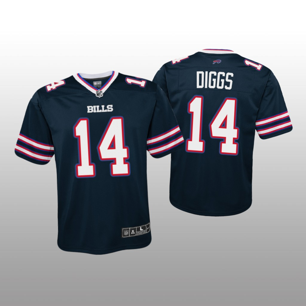 Buffalo Bills Stefon Diggs Navy Inverted Limited Jersey