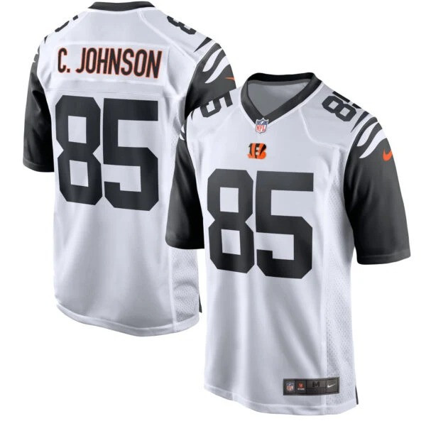 Chad Johnson #31 Cincinnati Bengals Alternate Limited Retired Player Jersey - White