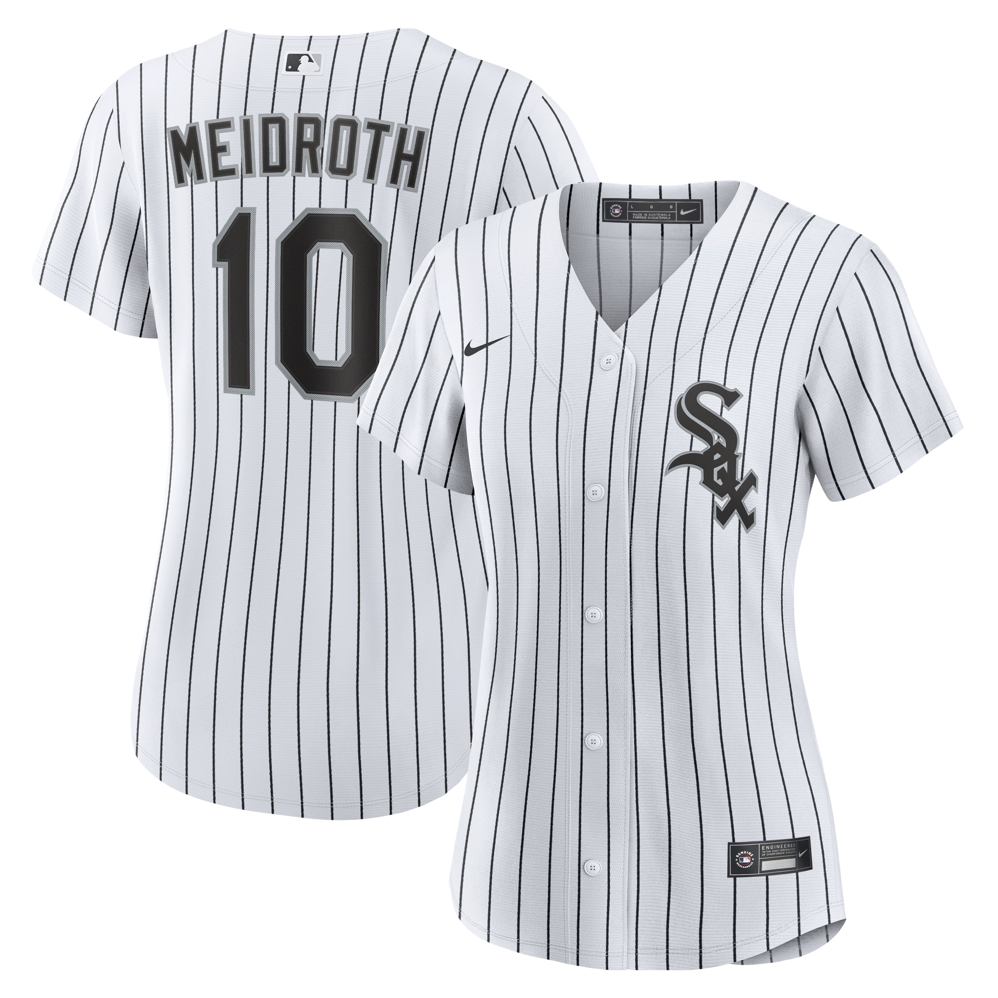Chicago White Sox Chase Meidroth White Home Stadium Jersey - Men / Women / Youth