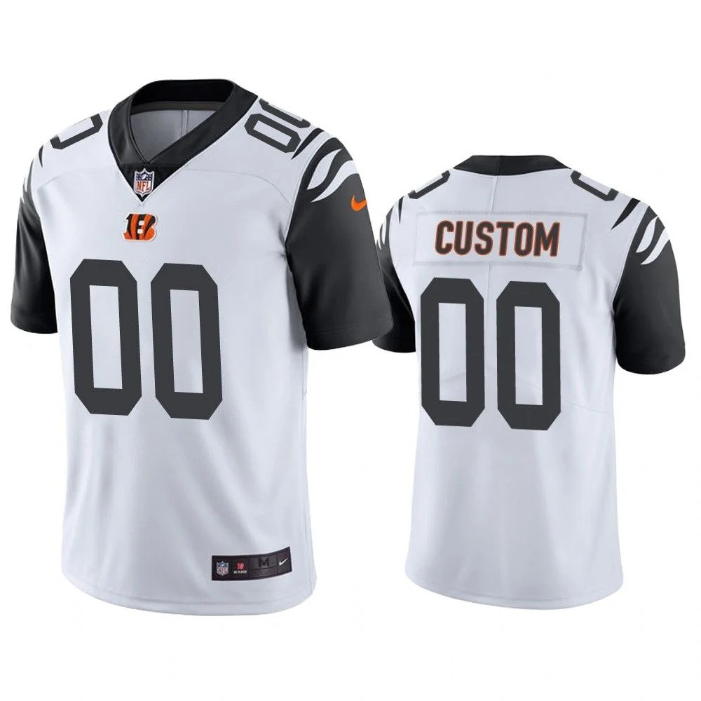 Cincinnati Bengals Custom Alternate Limited Jersey - White