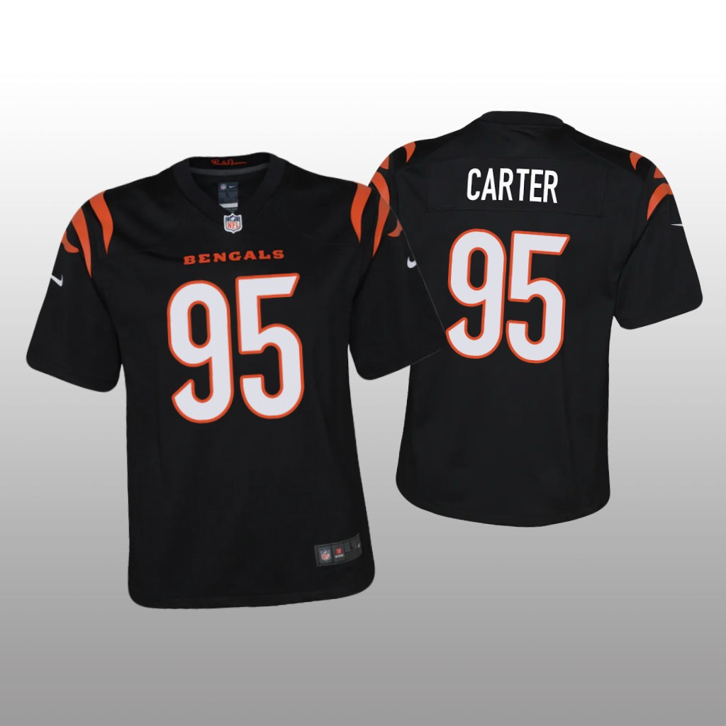 Cincinnati Bengals Zachary Carter Black Limited Jersey - Edition 2