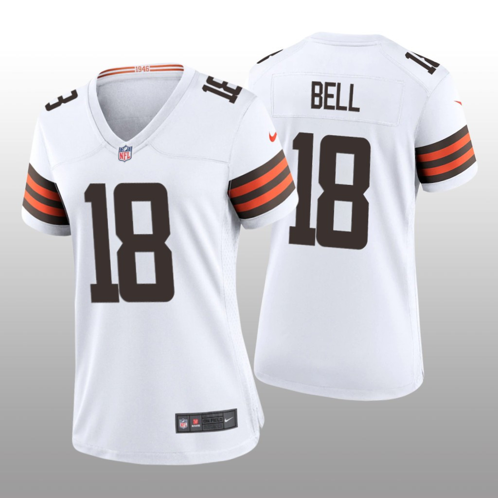 Cleveland Browns David Bell White Limited Jersey - Edition 1