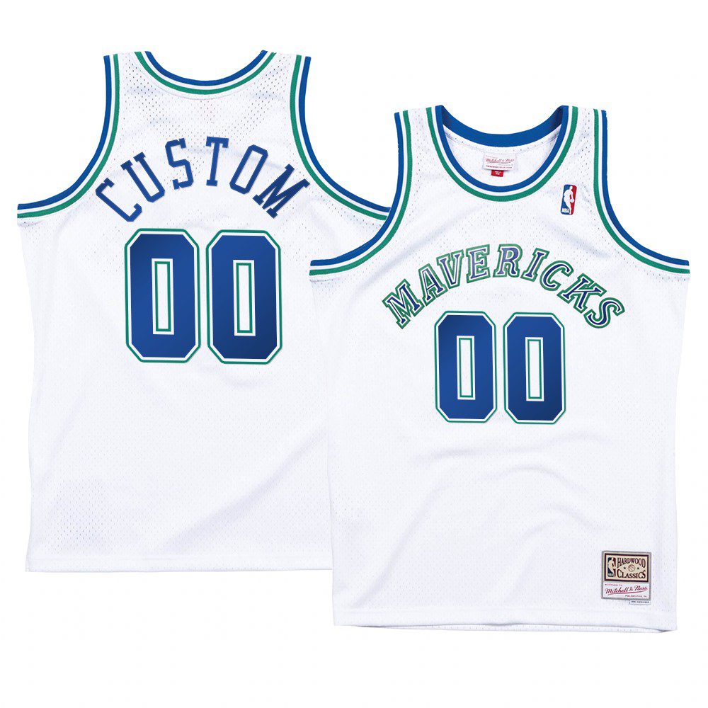 Dallas Mavericks Custom Retro Jersey