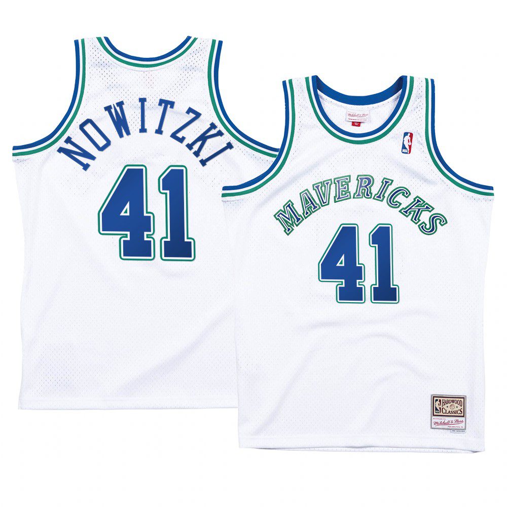 Dallas Mavericks Dirk Nowitzki Retro Jersey