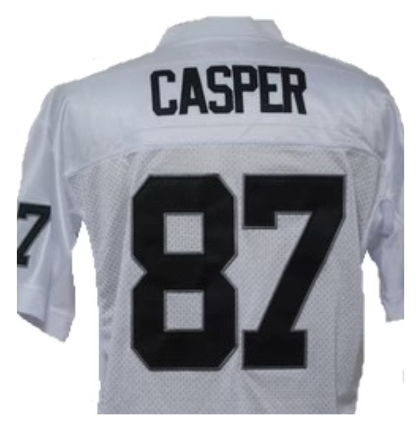 David Casper Oakland Raiders Custom Throwback White Limited Jersey
