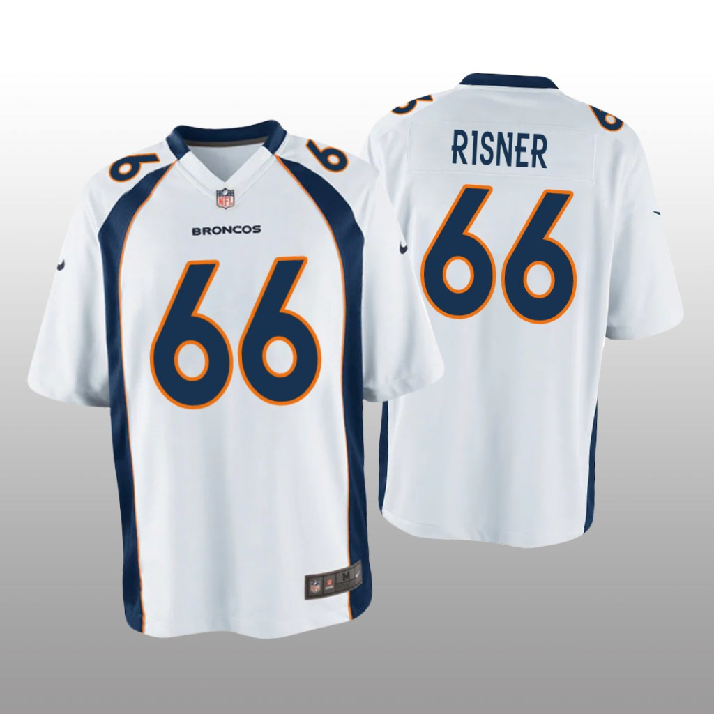 Denver Broncos Dalton Risner White Limited Jersey