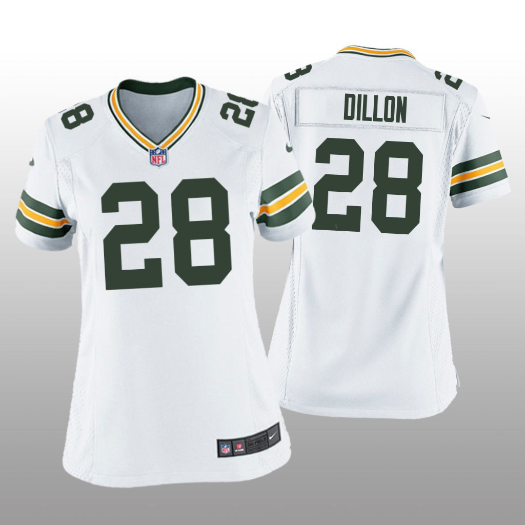 Green Bay Packers White Draft AJ Dillon Limited Jersey