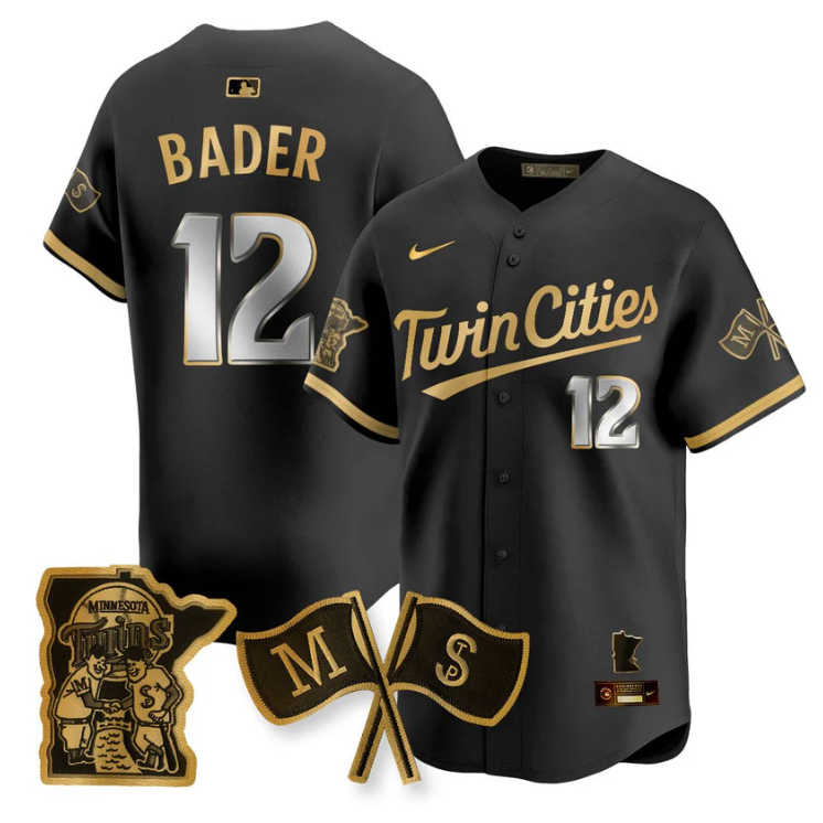 Harrison Bader #12 Minnesota Twins Alternate Limited Jersey