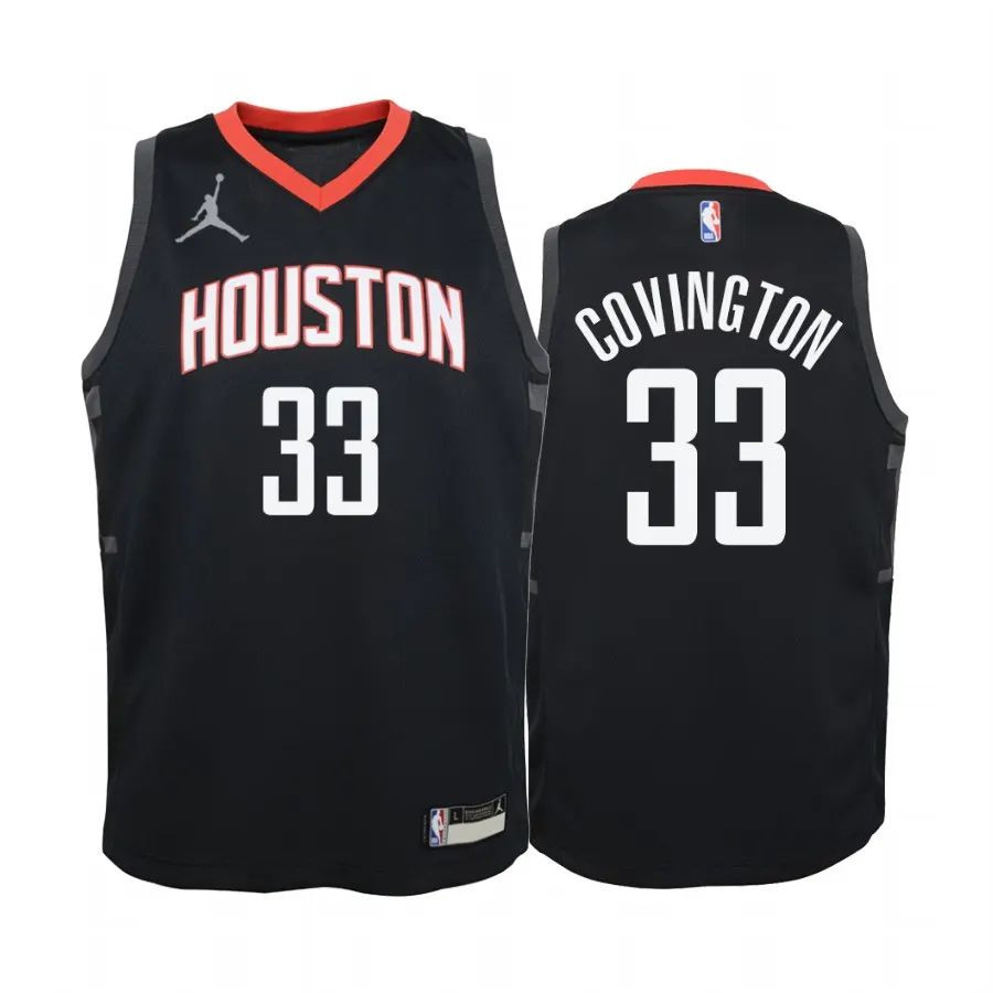 Houston Rockets Robert Covington Black Swingman Jersey - Statement Edition