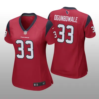 Houston Texans Dare Ogunbowale Red Limited Jersey