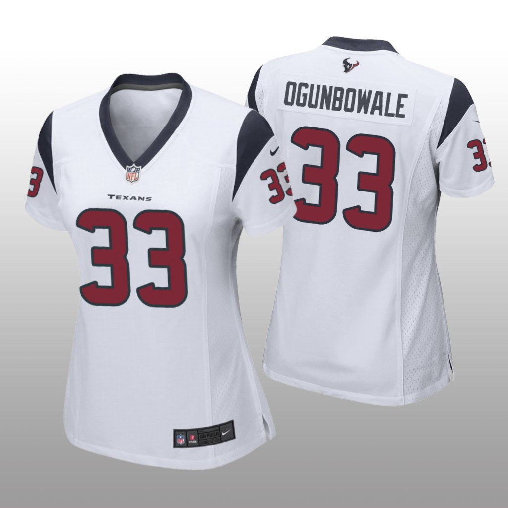 Houston Texans Dare Ogunbowale White Limited Jersey