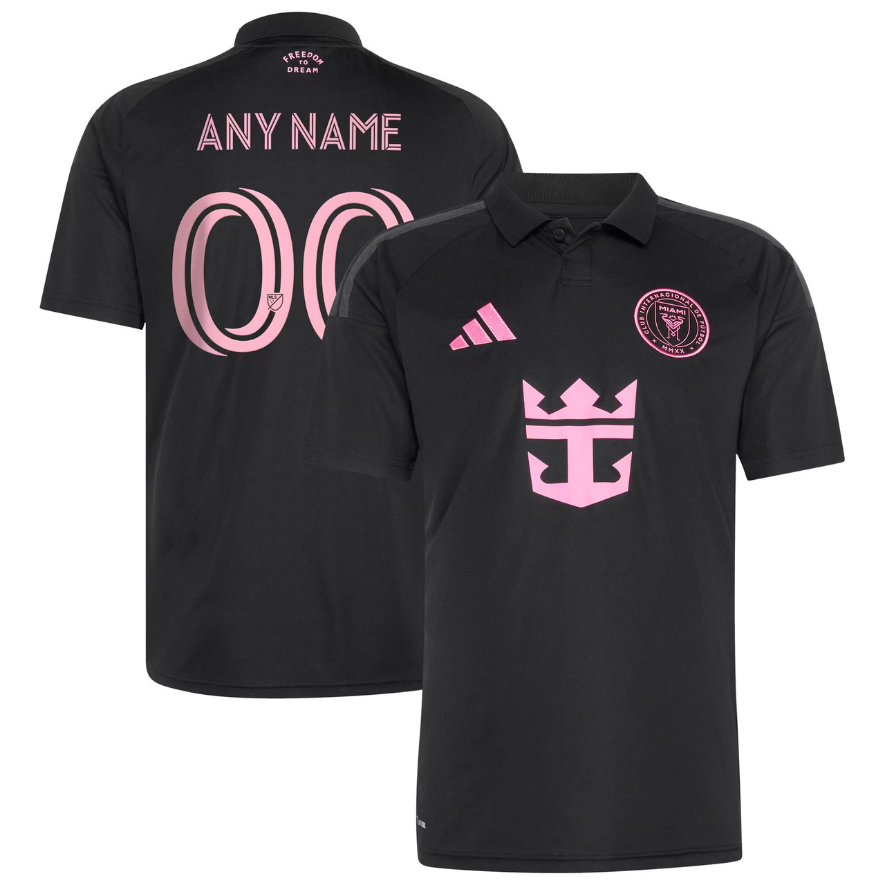 Inter Miami 2026 Cf Presagio Stadium Custom Jersey - Black