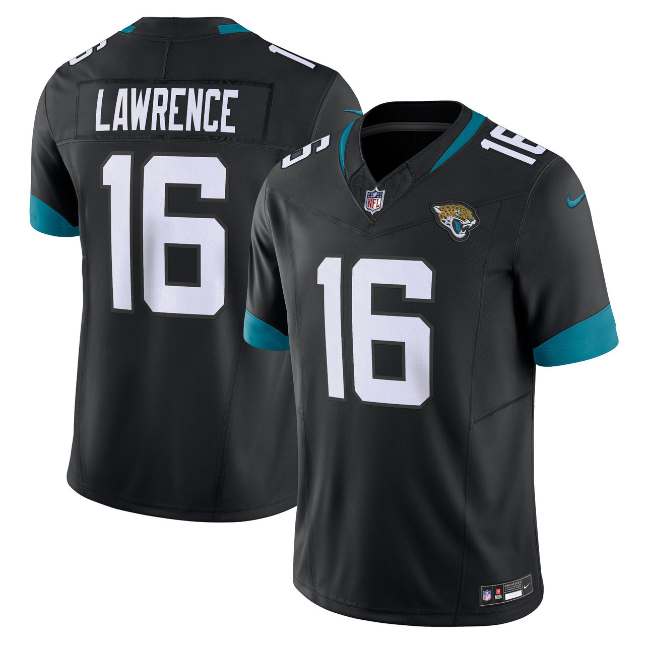 Jacksonville Jaguars Trevor Lawrence Black FUSE Limited Jersey