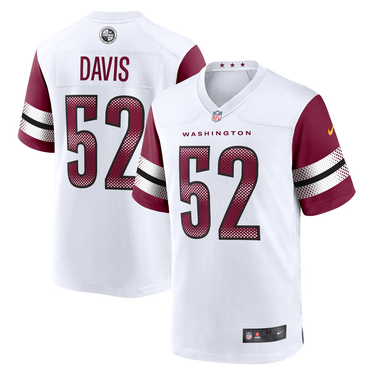 Jamin Davis Washington Commanders Limited Jersey - White