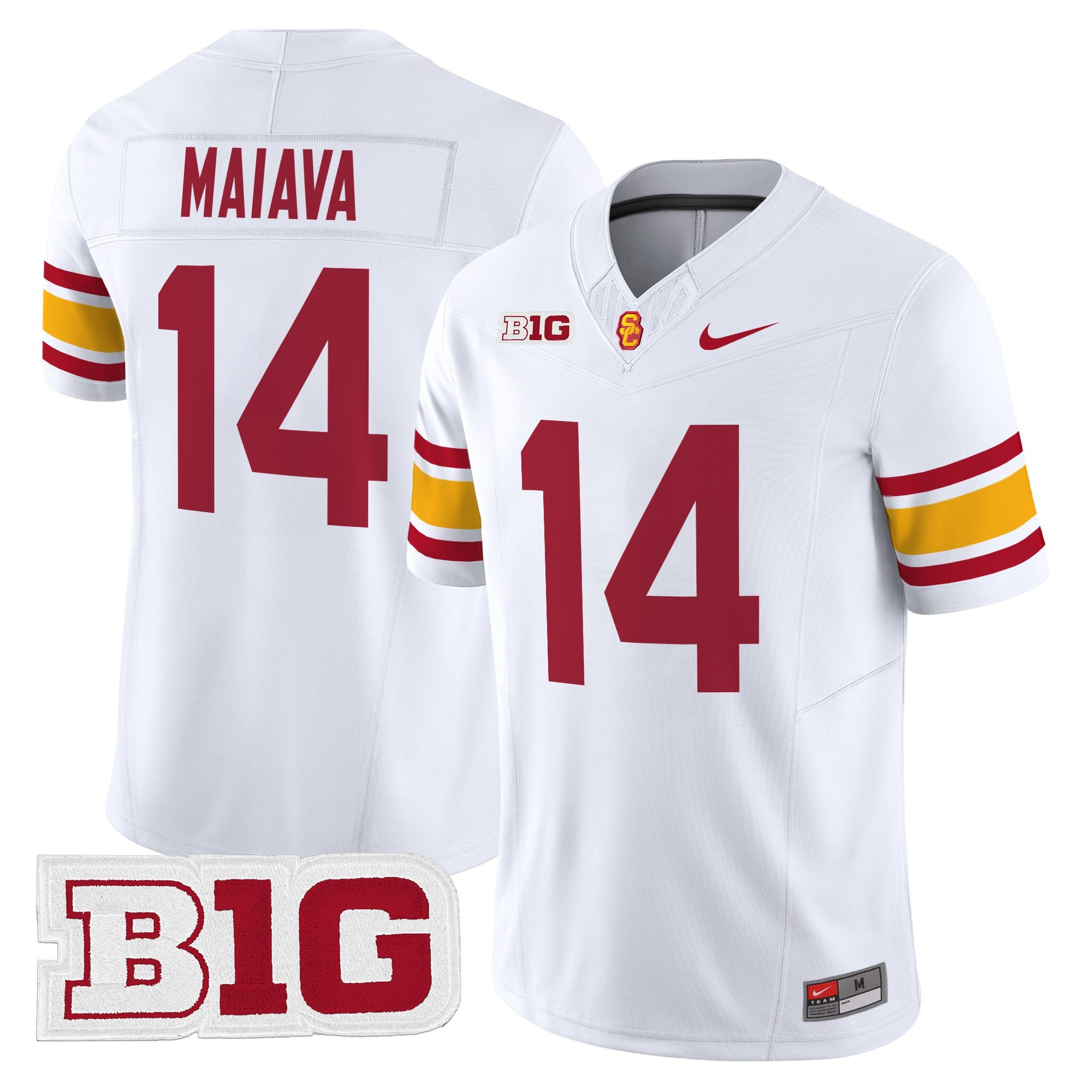 Jayden Maiava USC Trojans Throwback Jersey Stitched - White