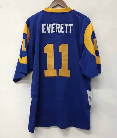 Jim Everett Los Angeles Rams Jersey - Navy