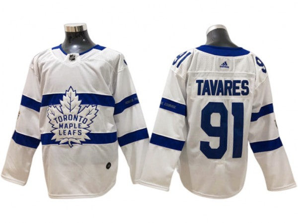 John Tavares #91 Toronto Maple Leafs Stadium Series Premier Breakaway Jersey - White