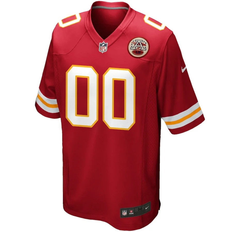 Kansas City Chiefs Custom Limited Jersey - Red - Edition 1