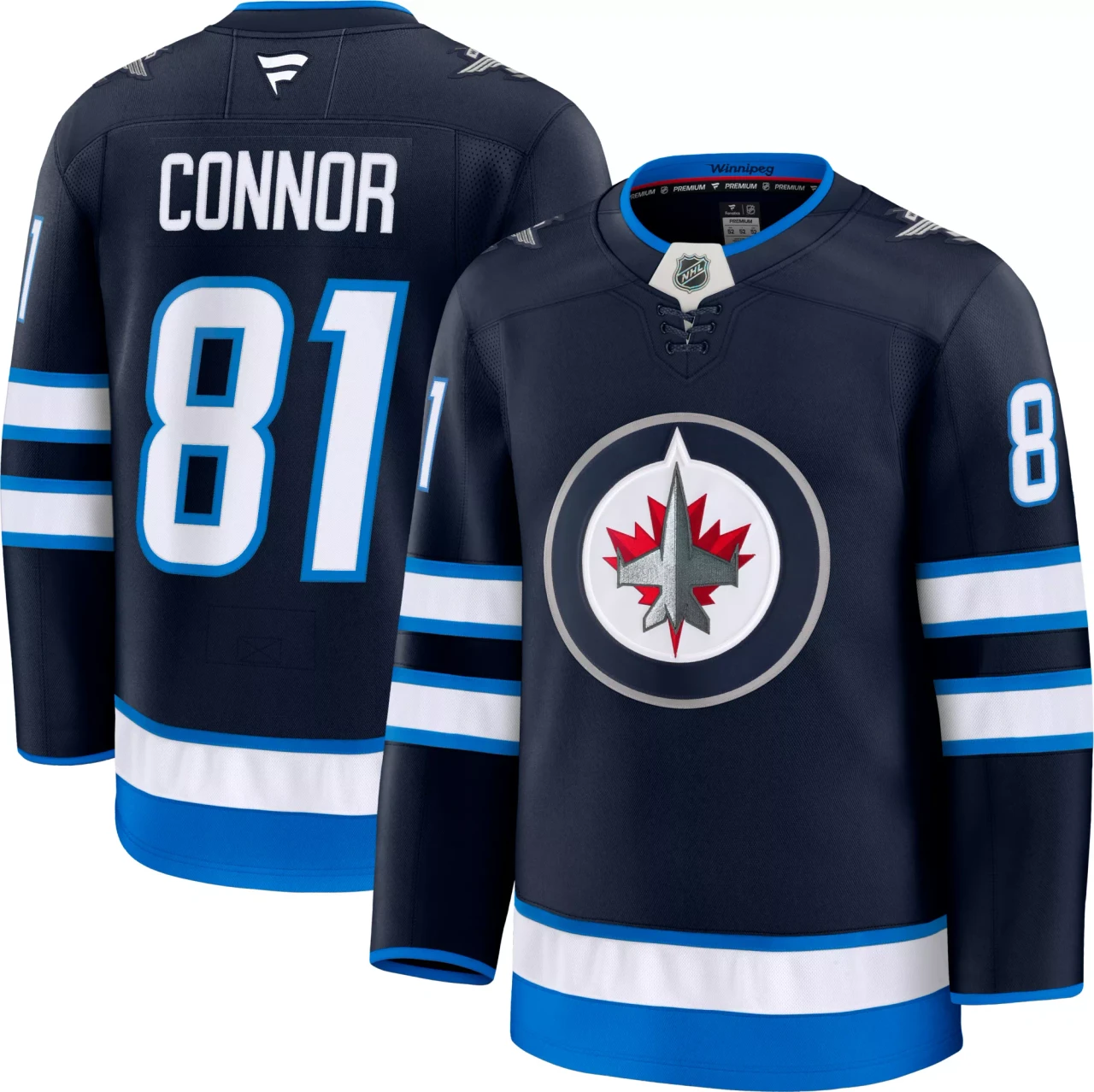 Kyle Connor #81 Winnipeg Jets 2024/25 Premium Home Jersey