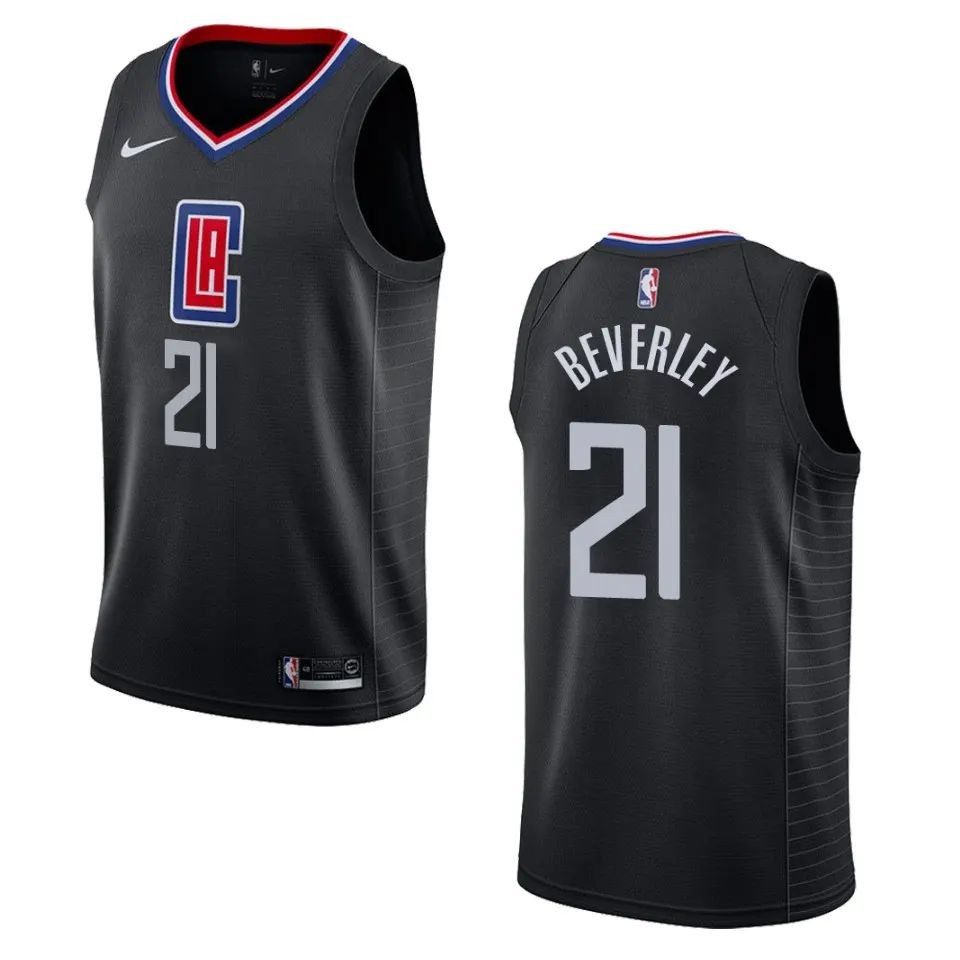 LA Clippers Patrick Beverley Black Swingman Jersey - Statement Edition - Series 3