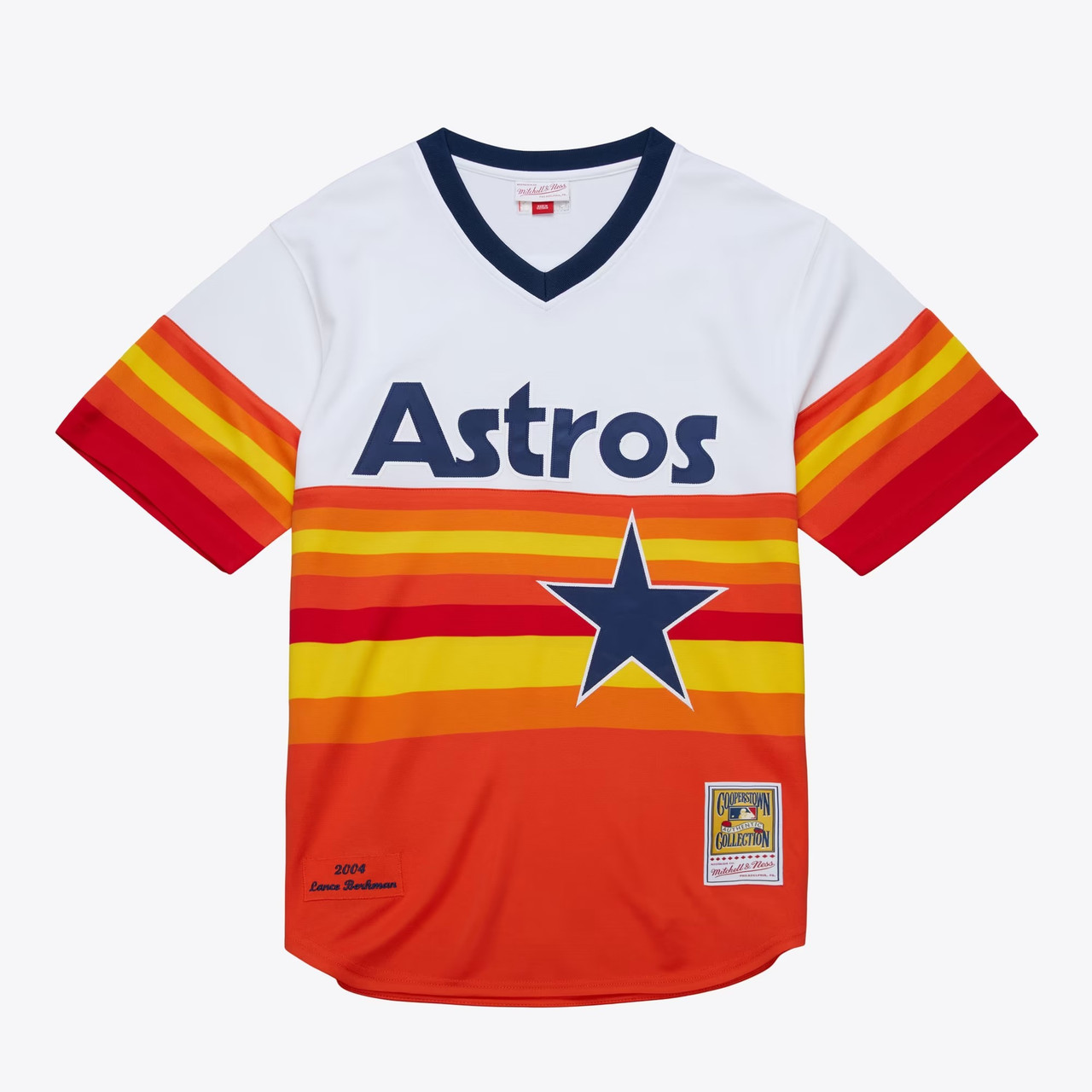 Lance Berkman Houston Astros 2004 Alternate Jersey - White
