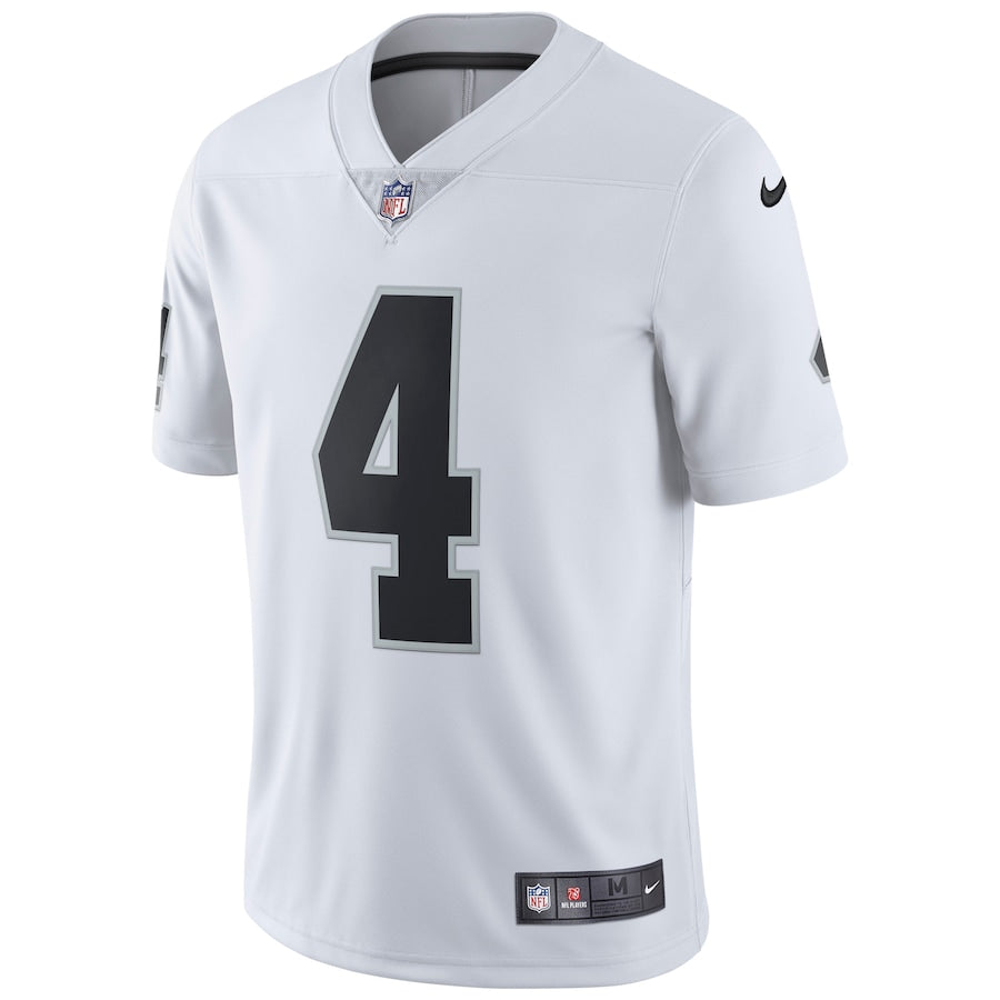 Las Vegas Raiders Derek Carr White Limited Jersey