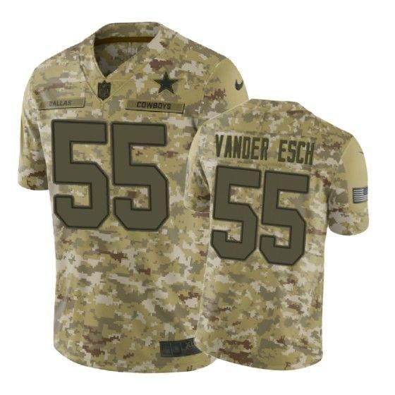 Leighton Vander Esch Camo Cowboys Limited Jersey