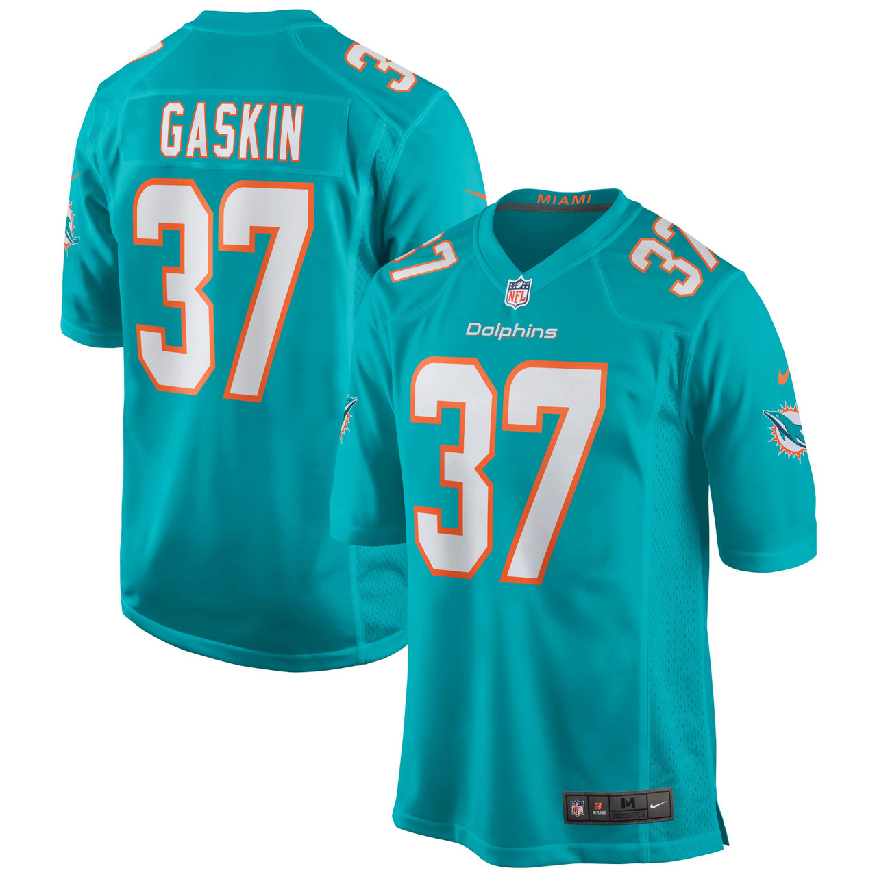 Myles Gaskin Miami Dolphins Limited Jersey - Aqua