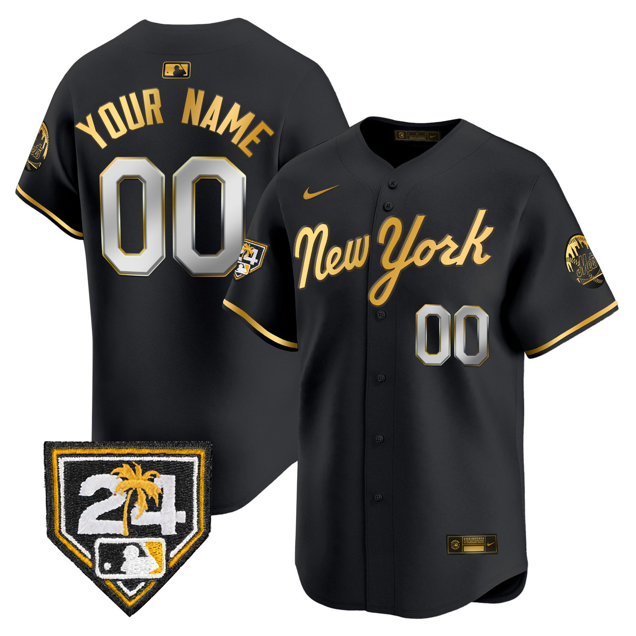New York Mets 2024 Spring Training Vapor Premier Limited Custom Jersey