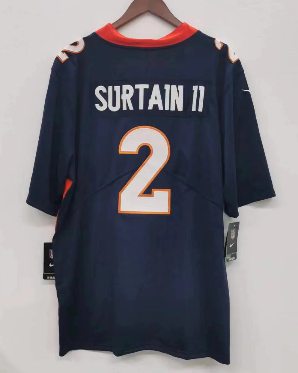 Patrick Surtain II Denver Broncos Jersey - Navy