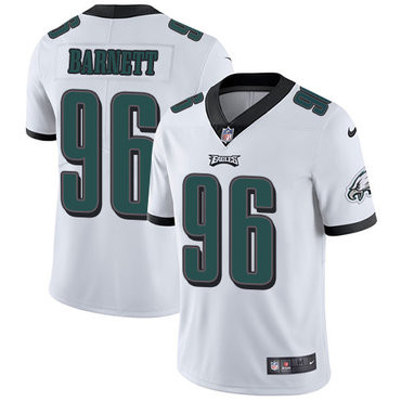 Philadelphia Eagles 96 Derek Barnett White Limited Jersey