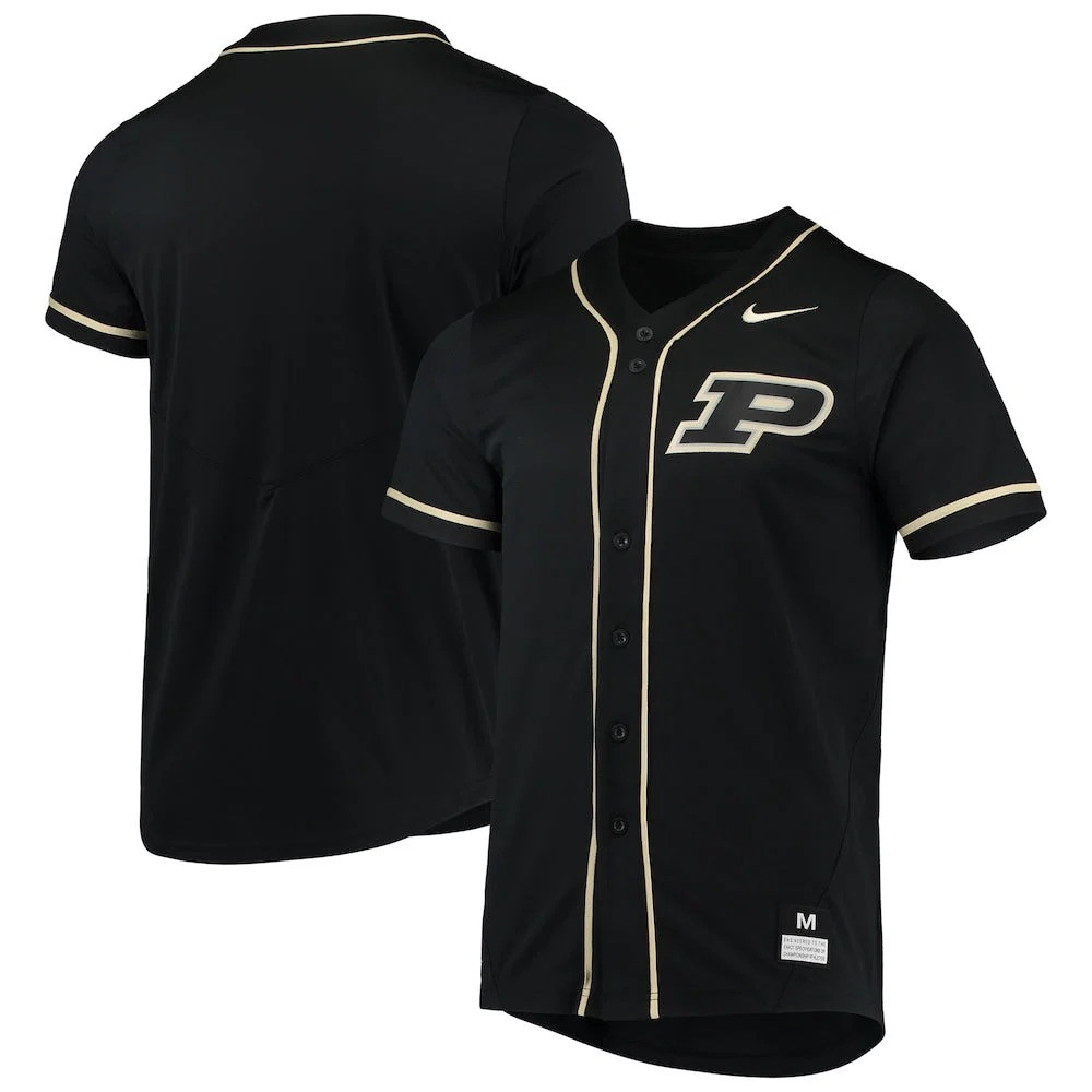 Purdue Boilermakers Limited Baseball Jersey - Black