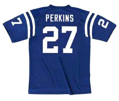 Ray Perkins Baltimore Colts Jersey