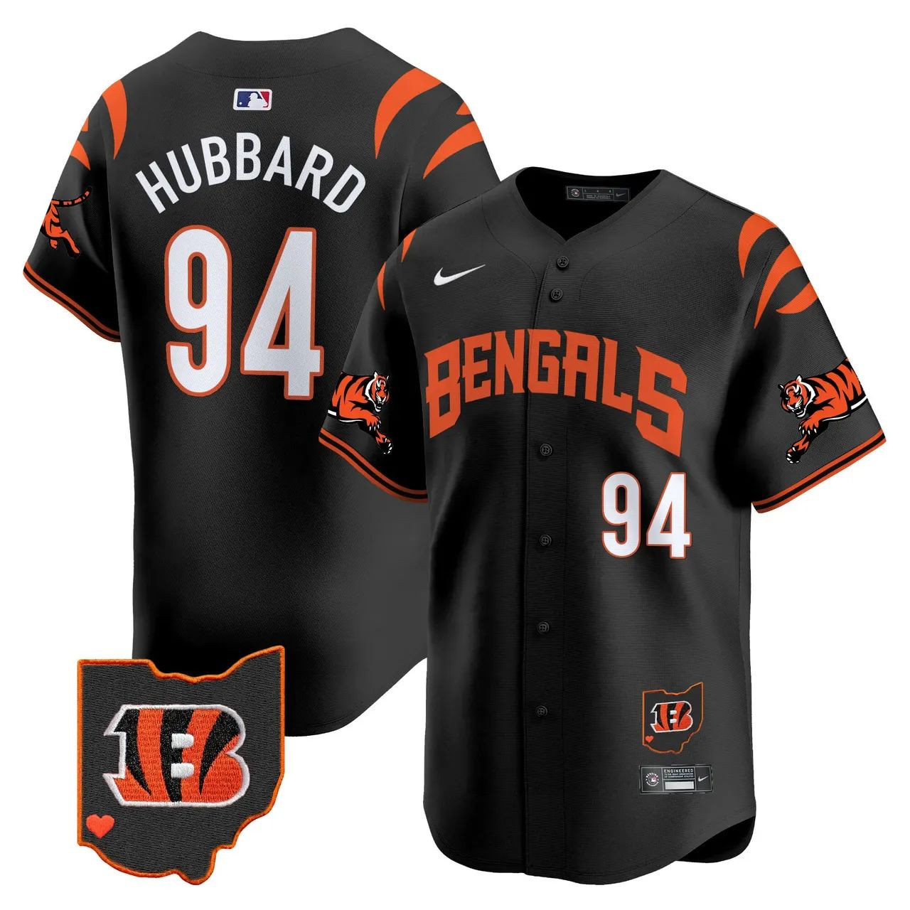 Sam Hubbard Cincinnati Bengals Premier Limited Jersey - Black