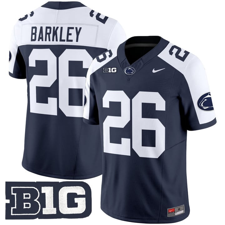 Saquon Barkley #26 2025 Penn State Limited Alternate Jersey - Navy