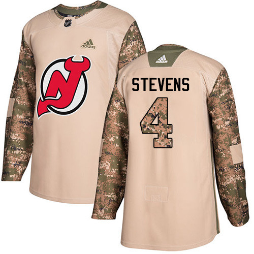 Scott Stevens #4 New Jersey Devils 2017 Veterans Day Jersey - Camo